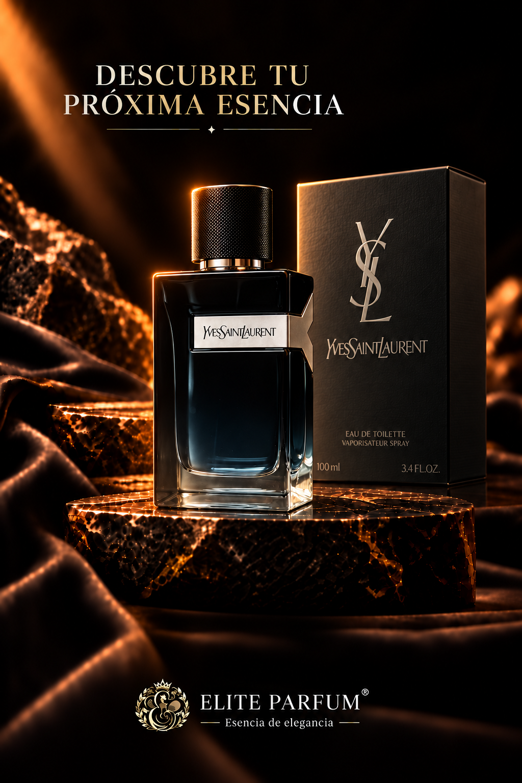Campaña Yves Saint Laurent de Elite Parfum